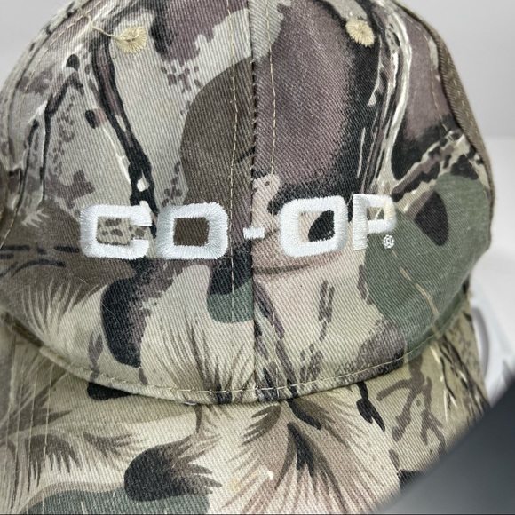 Camo baseball cap CO-OP Camouflage hat cotton adjustable strap Animal Nutrition - Picture 13 of 14